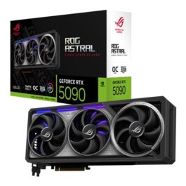 ASUS NVIDIA GeForce RTX 5090 ROG Astral Overclocked Triple Fan 32GB GDDR7 PCIe 5.0 Graphics Card