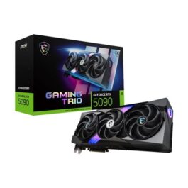 MSI NVIDIA GeForce RTX 5090 GAMING TRIO Overclocked Triple Fan 32GB GDDR7 PCIe 5.0 Graphics Card