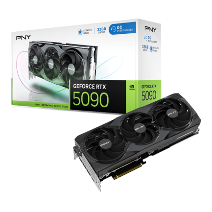 PNY NVIDIA GeForce RTX 5090 Overclocked Triple Fan 32GB