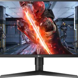 LG UltraGear 27″ Gaming Monitor 27GL83A-B QHD 2560 x 1440 (2K) 144Hz 1ms, Audio NVIDIA G-Sync Compatible