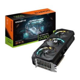 Gigabyte NVIDIA GeForce RTX 5080 GAMING Overclocked Triple Fan 16GB GDDR7 PCIe 5.0 Graphics Card