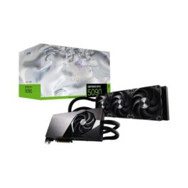 MSI NVIDIA GeForce RTX 5090 SUPRIM LIQUID SOC Overclocked Liquid Cooled 32GB GDDR7 PCIe 5.0 Graphics Card