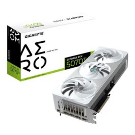 Gigabyte NVIDIA GeForce RTX 5070 Ti AERO Overclocked Triple Fan 16GB GDDR7 PCIe 5.0 Graphics Card