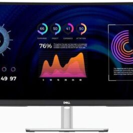 Dell P3424WE 34.1″ UW-QHD Curved Screen LED Monitor – 21:9 – 34″ Class – IPS Technology – Edge WLED Backlight – 3440 x 1440